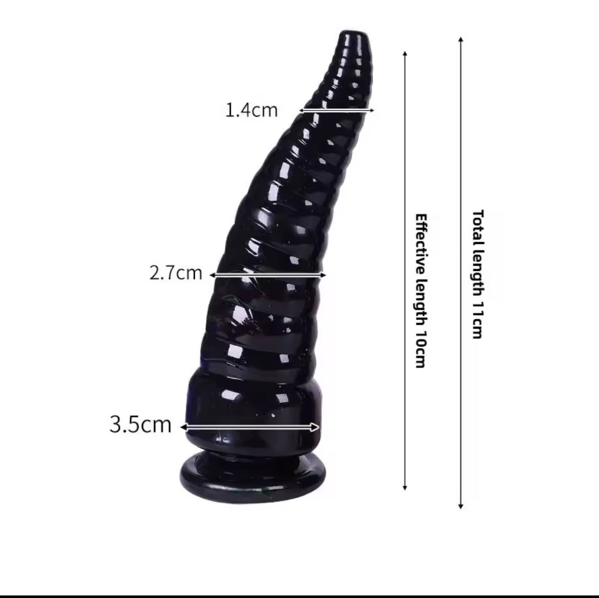 Godemiché en forme de tentacule de pieuvre
