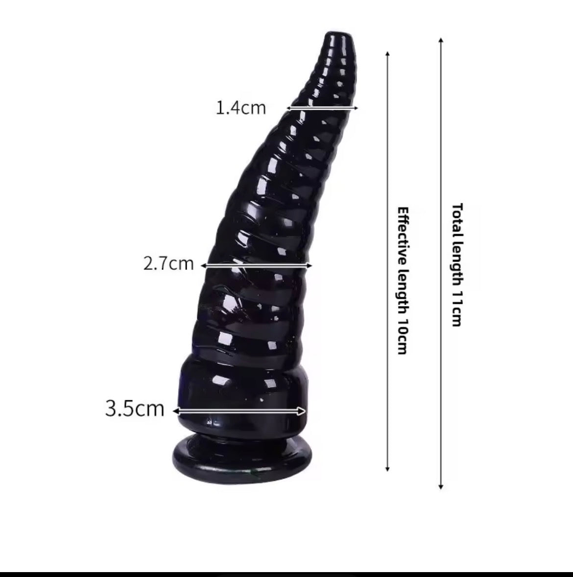 Godemiché en forme de tentacule de pieuvre