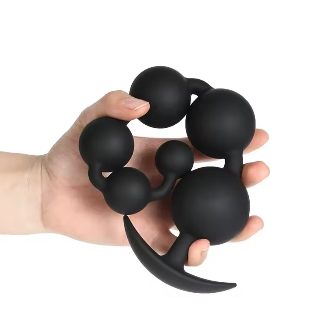 Grand plug anal en silicone BDSM