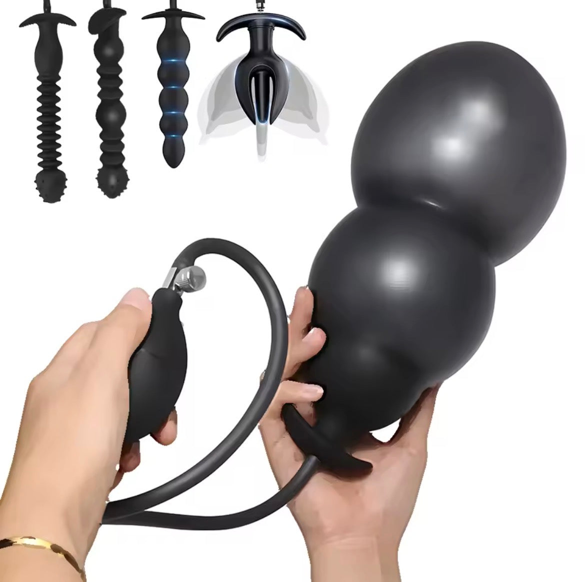 Plug Anal gonflable BDSM