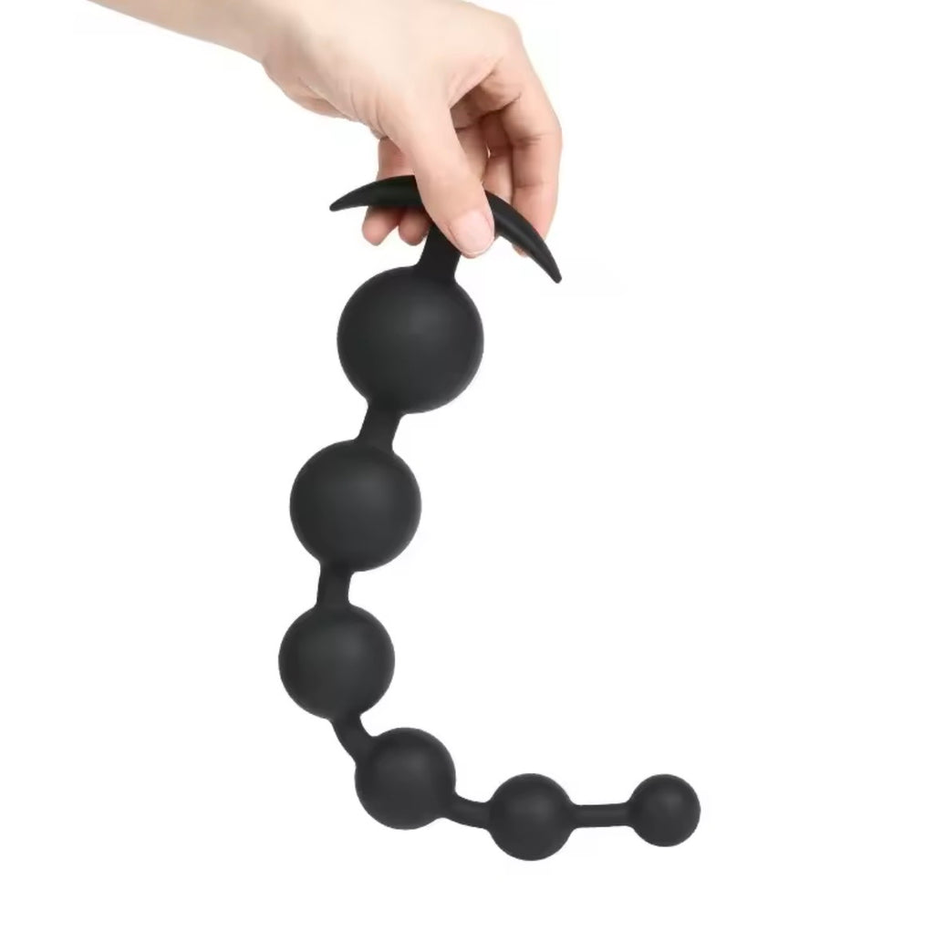 Grand plug anal en silicone BDSM
