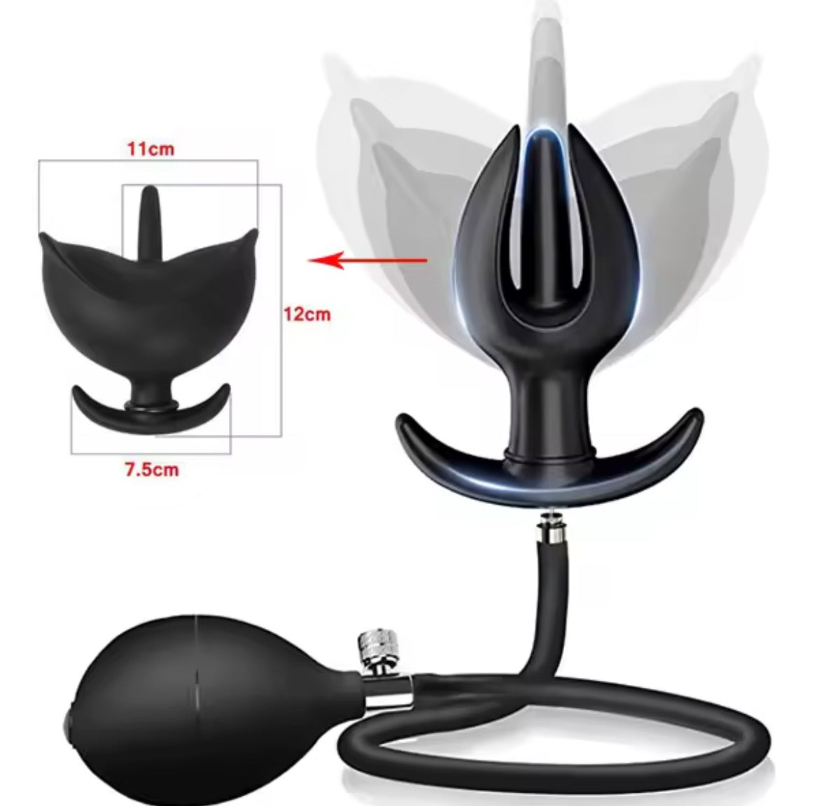 Plug Anal gonflable BDSM