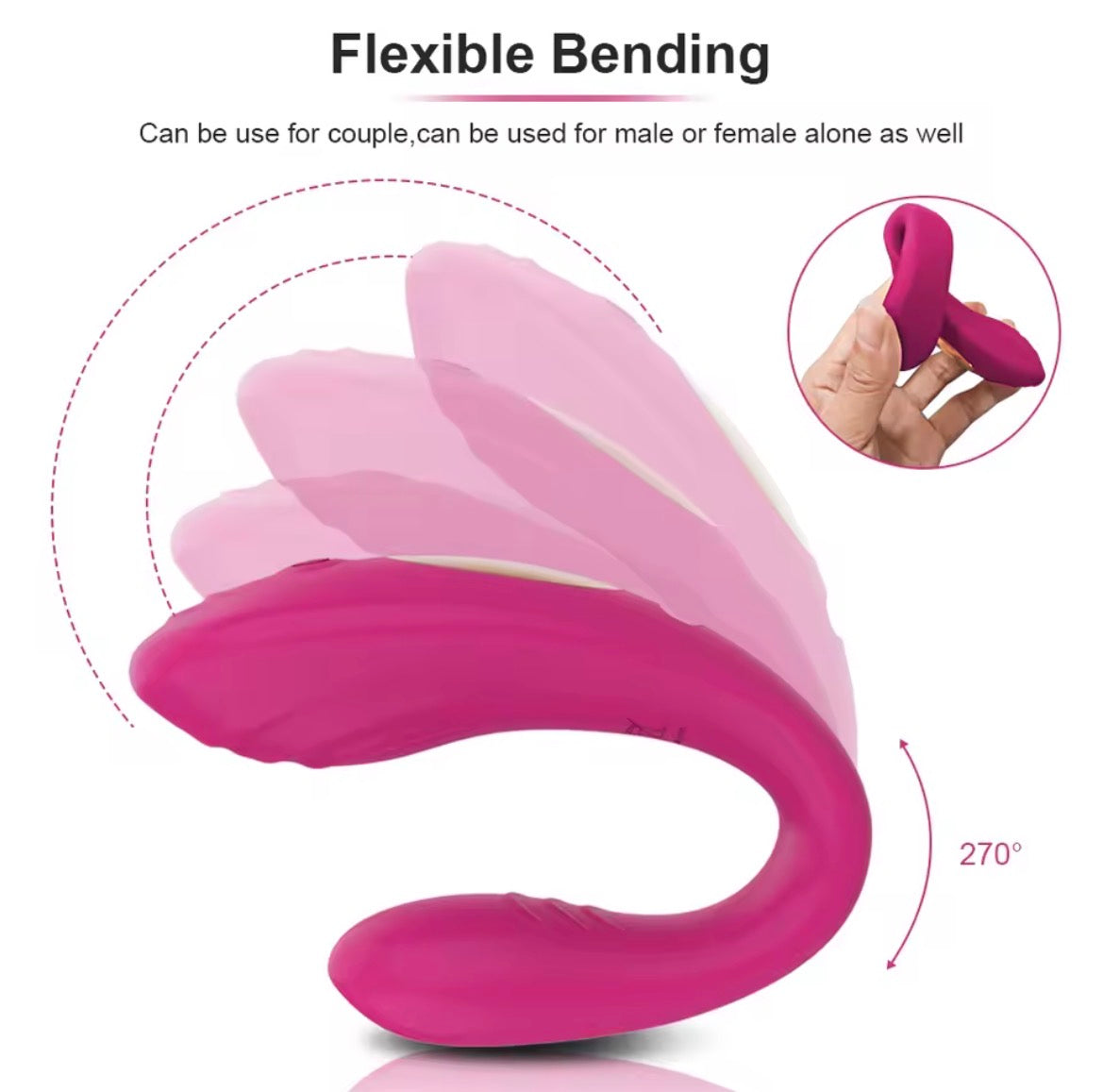 Jouets sexuels Double pénétration vagin vibrateur