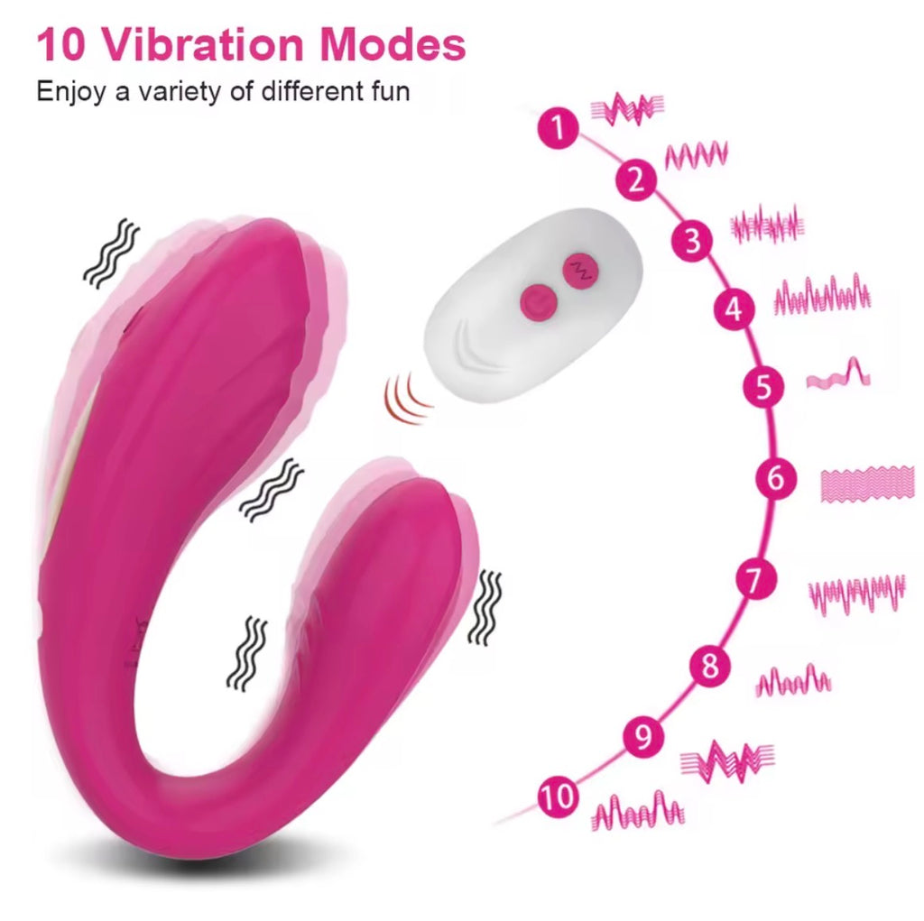 Jouets sexuels Double pénétration vagin vibrateur